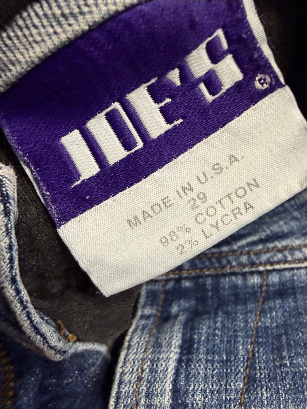 Joe's Jeans Medium Blue Denim Mini Skirt vintage! - Picture 5 of 5